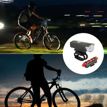 Load image into Gallery viewer, Rechargeable Bicycle Light Set