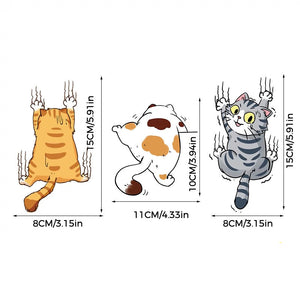 Cute Cat Cartoon Decal Car Stickers