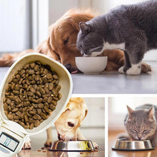 Load image into Gallery viewer, Digital Pet Food Measuring Scoop Feed Spoon