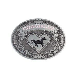 Cowboy Hat Alloy Belt Buckle