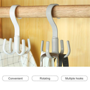 360 Degree Rotating Household Hanger Hook (5 PCs)