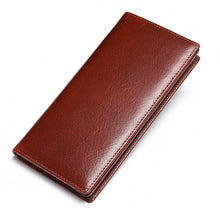 Load image into Gallery viewer, Men&#39;s Long Genuine Leather Wallet