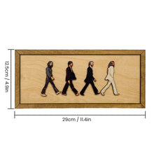 Load image into Gallery viewer, The Beatles Framed Abbey Road Portrait