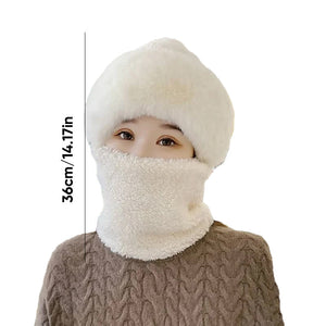 Mask Scarf One Piece Hat