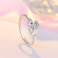 Load image into Gallery viewer, Adjustable Hand Hug Ring