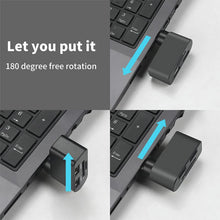 Load image into Gallery viewer, 4 in 1 Rotatable USB Hub