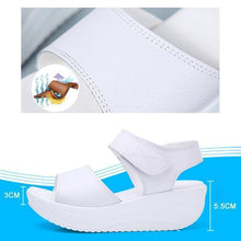 Load image into Gallery viewer, Comfortable Platform Wedge Sandal With Style