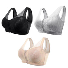 Load image into Gallery viewer, Front Zipper Breathable Bra