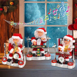 Santa Claus Band Christmas Electronic Music Toy