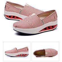 Load image into Gallery viewer, Ladies canvas shoes with shallow mouth