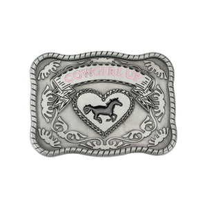 Cowboy Hat Alloy Belt Buckle