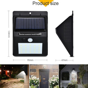 Hirundo 20 LED Solar Lamps Outdoor