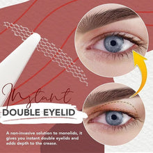 Load image into Gallery viewer, Glue-free Invisible Double Eyelid Sticker