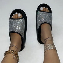 Load image into Gallery viewer, Women&#39;s Gorgeous Summer Rhinestone Slippers