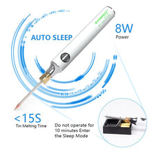 Load image into Gallery viewer, USB Portable Electric Soldering Iron Set