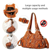 Load image into Gallery viewer, Soft PU Leather Handbag