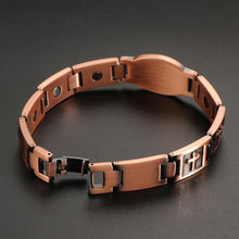 Load image into Gallery viewer, Magnetic Cross Bracelet