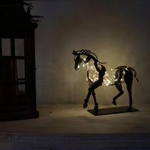 Load image into Gallery viewer, Handmade Adonis Metal Horse Sculpture