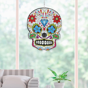 Sugar Skull Wind Spinners