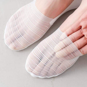 Men's Invisible Ice Silk Boat Socks