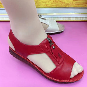 Solid Color Soft Sole Summer Sandals