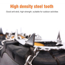 Load image into Gallery viewer, 18 Teeth Stainless Steel Crampons Slip-resistant Shoes Cover