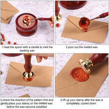 Load image into Gallery viewer, Sealing Spoon &amp; Wax Seal Stamp