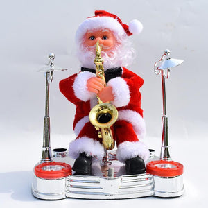 Santa Claus Band Christmas Electronic Music Toy