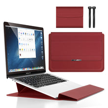 Load image into Gallery viewer, 💻New Year Sale - 50% OFF💻Laptop Sleeve Case Leather Case with Adjustable Stand