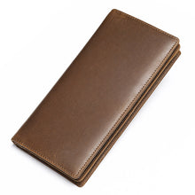 Load image into Gallery viewer, Men&#39;s Long Genuine Leather Wallet