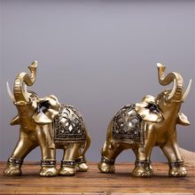 Load image into Gallery viewer, Golden Elephant Statue