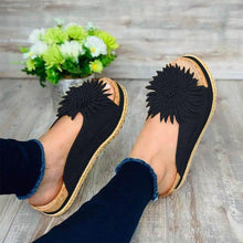 Load image into Gallery viewer, Women Elegant Flower Slip On Sandals