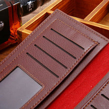 Load image into Gallery viewer, Men&#39;s Long Genuine Leather Wallet