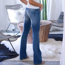 Load image into Gallery viewer, 70s Stretchy Hip-up Jeans