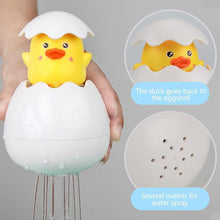 Load image into Gallery viewer, Hatching Duckling Spray Bath Toy