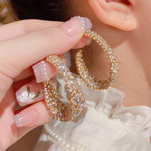 Load image into Gallery viewer, Fashionable Rhinestone Earrings