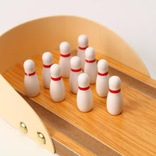 Load image into Gallery viewer, Indoor Wooden Mini Bowling Game Set