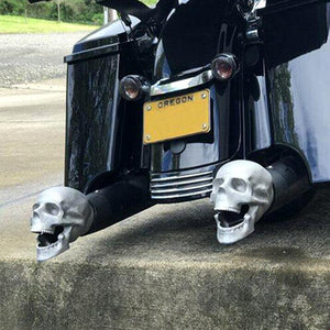 Skull exhaust tip