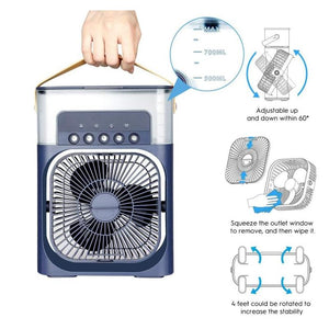 Spray Cooling Fan with Water Can