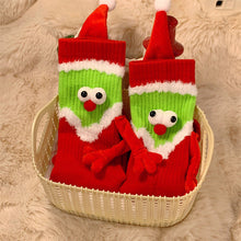 Load image into Gallery viewer, Christmas Hand in Hand Socks