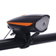 Load image into Gallery viewer, Bicycle USB Charging Horn Front Light