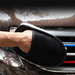 Car Wash Wool Gloves