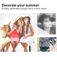 Load image into Gallery viewer, Summer Beach Wide Brim Sun Hats, UPF 50+