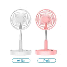 Load image into Gallery viewer, Telescopic Folding USB Charging Fan