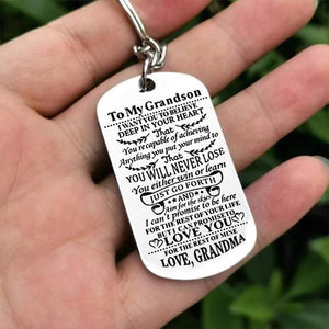 LOVE YOU - Inspirational Keychain