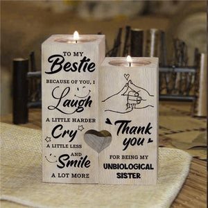 Smile A Lot More - Candle Holder