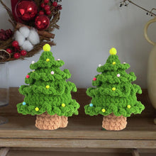 Load image into Gallery viewer, Crochet Kit Christmas Tree Decorations