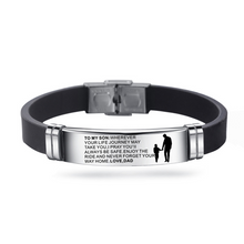 Load image into Gallery viewer, Steel &amp; Silicone Bracelets