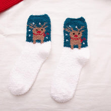 Load image into Gallery viewer, Christmas Fuzzy Fluffy Socks