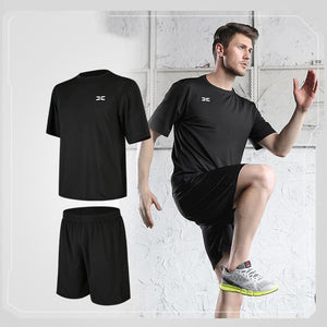 Men tight-fitting short-sleeved sportswear